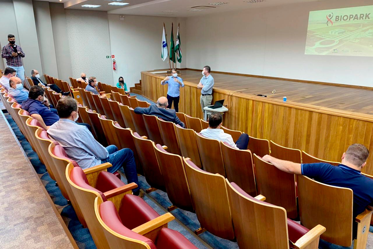 Auditório do Biopark em Toledo