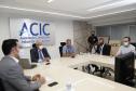 Reunião empresarial na Acic