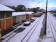 Neve no pátio