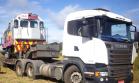 Chegada da GL645E por caminhão