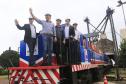 O Governador Beto Richa entrega em Cascavel, oeste do Paraná,  cinco novas locomotivas e 400 vagões que a Ferroeste comprou em 2015 e que reforçarão o escoamento da atual safra de verão