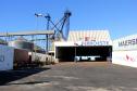 Patio de manobras e carregamento da Ferroeste de Cascavel. Foto Jorge Woll - SEIL/DER