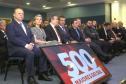 Governador Beto Richa participa da premiação das 500 Maiores Empresas do Sul, pelo Grupo Amanhã.Curitiba, 22/11/2017.Foto: Jaelson Lucas/ANPr