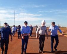 Visita a futura fábrica da Frimesa em Assis