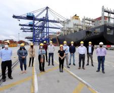 GT Ferrovias no Porto de Paranaguá