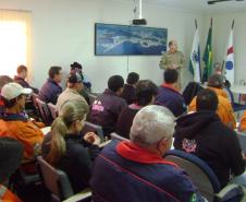 Palestra dos bombeiros