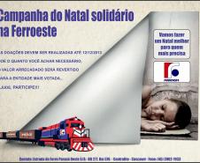 Funcionários da Ferroeste fazem “amigo secreto” solidário em Cascavel 
