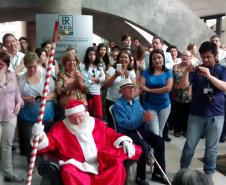 Papai Noel na Seil e Ferroeste.