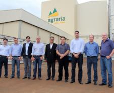 A Ferroeste vai ampliar em cinco vezes o transporte de grãos e o escoamento de produtos na Cooperativa Agrária Agroindustrial, vindos da região Oeste para Guarapuava.Foto: Jorge Woll/SEIL