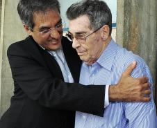 Secretário Richa Filho e Osiris Stenguel Guimarães