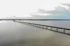 Ponte Ayrton Sena em Guaíra no Paraná