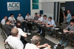  Ferroeste participa de reunião na ACIC 
