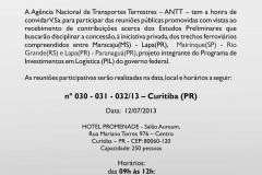 Reunião vai debater implantação de trechos ferroviários