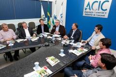 Fiep e Associação Comercial de Cascavel apoiam ferrovia