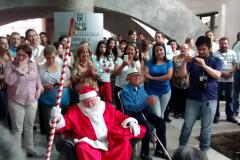 Papai Noel na Seil e Ferroeste.