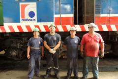 Ferroeste - Regional Guarapuava - oficina de manutenção e prevenção de máquinas