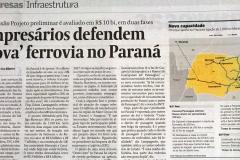 Empresários defendem nova ferrovia no Paraná
