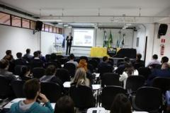 Diretor da Ferroeste faz palestra sobre ferrovia durante Simpósio de Transporte e Logística na região Oeste