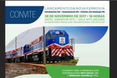 	O Governo do Paraná e Ferroeste lançarão nova ferrovia em São Paulo