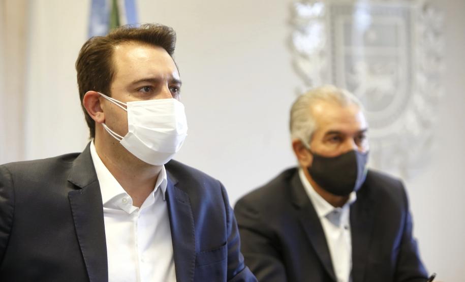 Governadores do PR e MS