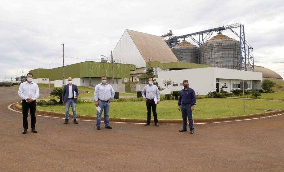 Grupo técnico visita o terminal Cotriguaçu