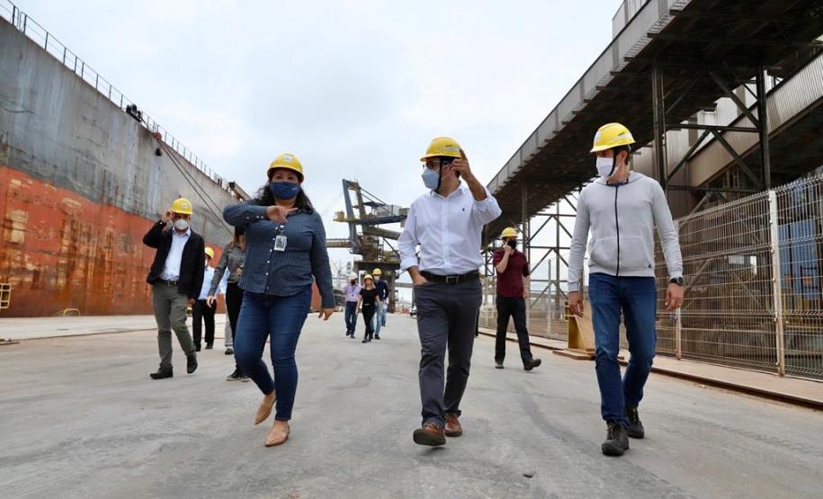 GT Ferrovias no Porto de Paranaguá