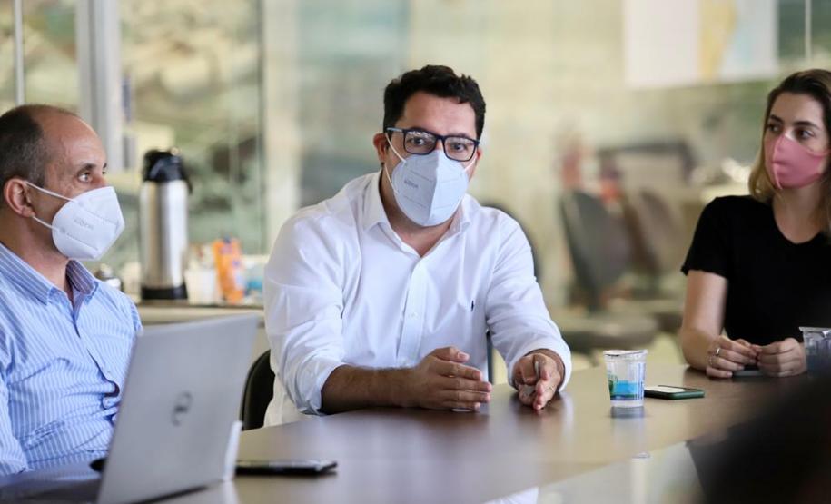 Sala de reunião do Porto de Paranaguá