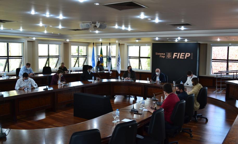Reunião na Fiep