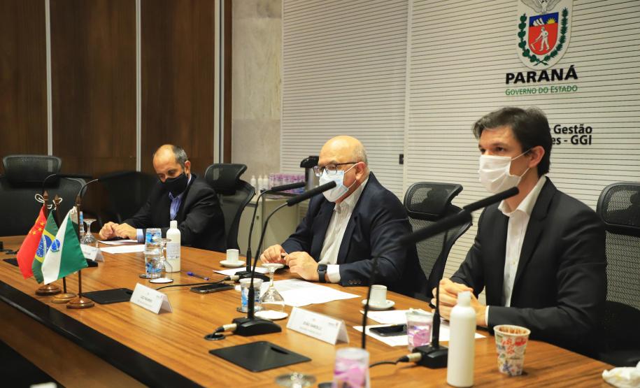 Reunião do GT Ferrovias com o Consulado da China