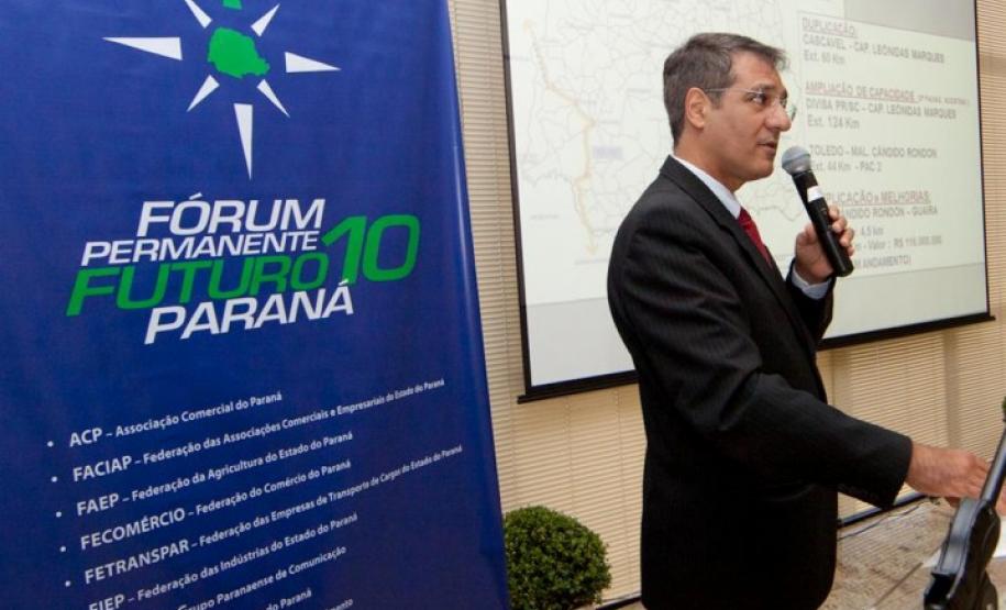 FORUM FUTURO 10: Paraná vai a Brasília para entender pacote das concessões FORUM FUTURO 10: Paraná vai a Brasília para entender pacote das concessões