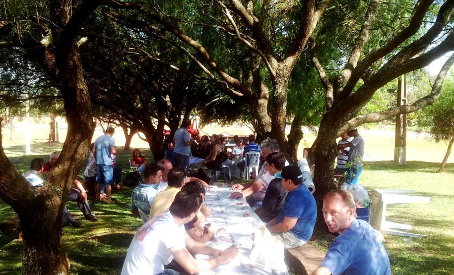 Confraternização no Dia do Trabalhador