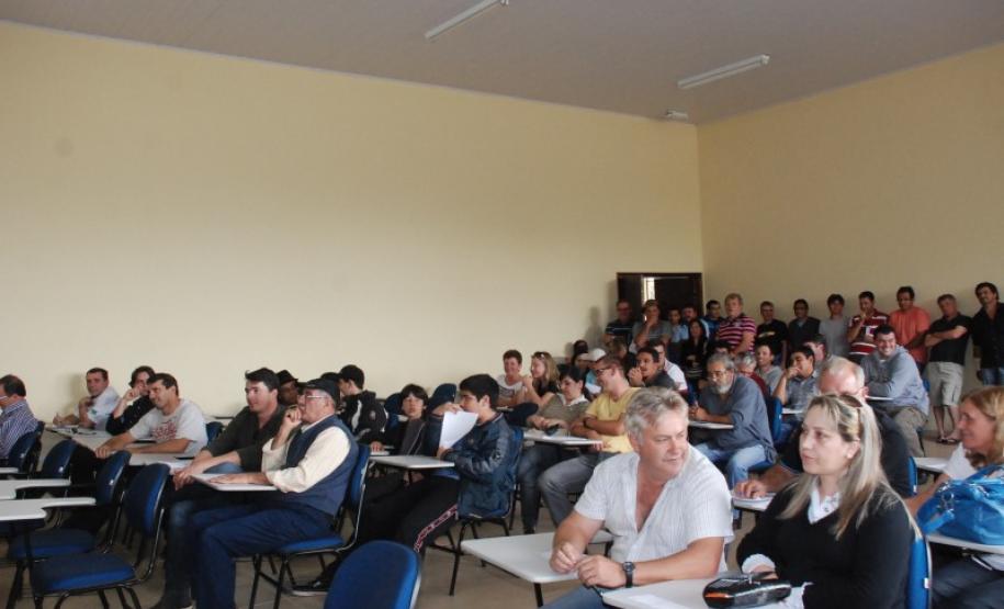 Vista geral dos participantes