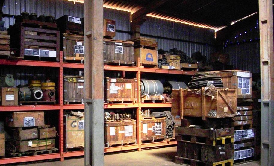 Barracão de Peças em Guarapuava.