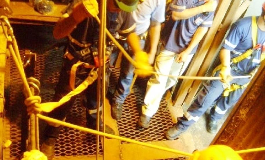 Treinamento de resgate