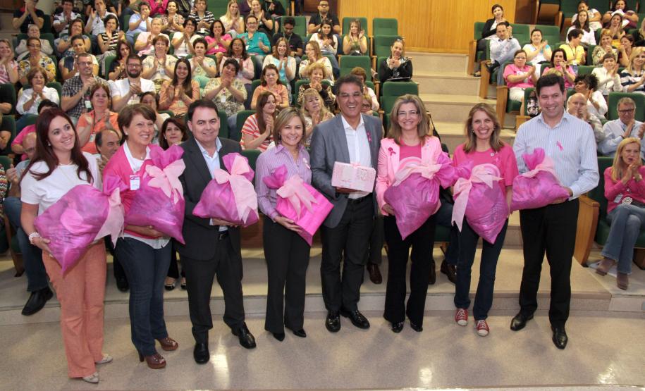 Secretaria de Infraestrutura encerra ações do Outubro Rosa Secretaria de Infraestrutura encerra ações do Outubro Rosa