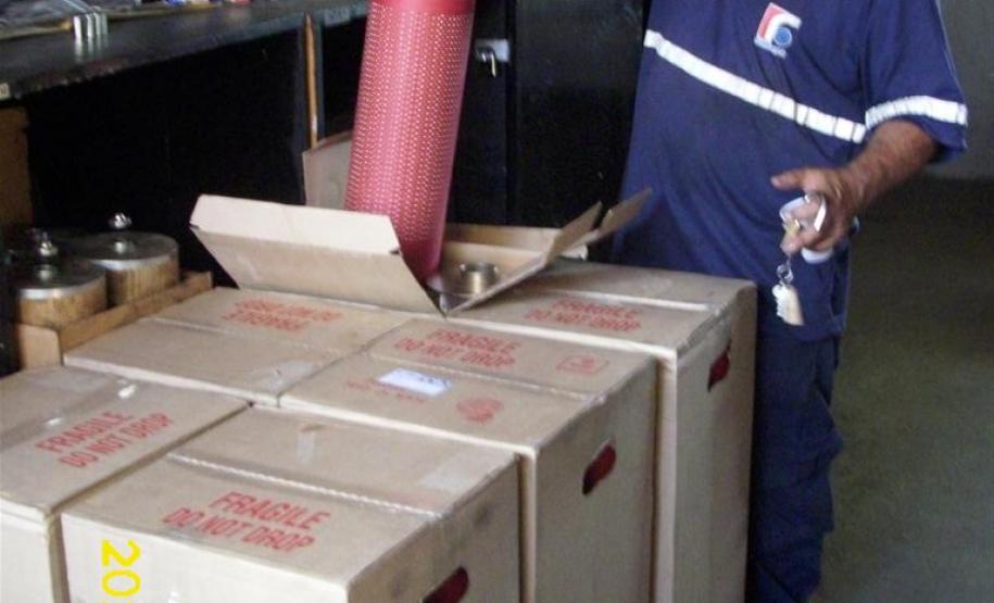 Peças ferroviária a serem leiloadas