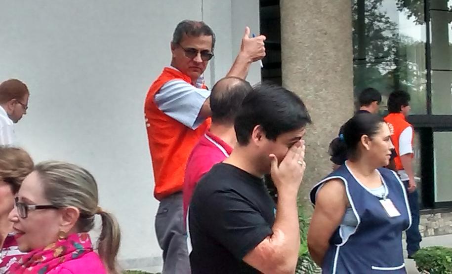 Funcionários da Ferroeste participa de simulação de incêndio em Curitiba