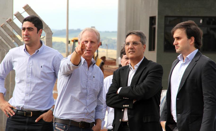 A Ferroeste vai ampliar em cinco vezes o transporte de grãos e o escoamento de produtos na Cooperativa Agrária Agroindustrial, vindos da região Oeste para Guarapuava.Foto: Jorge Woll/SEIL