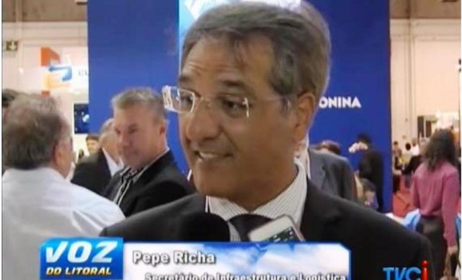 Secretário de Infraestrutura na Intermodal.