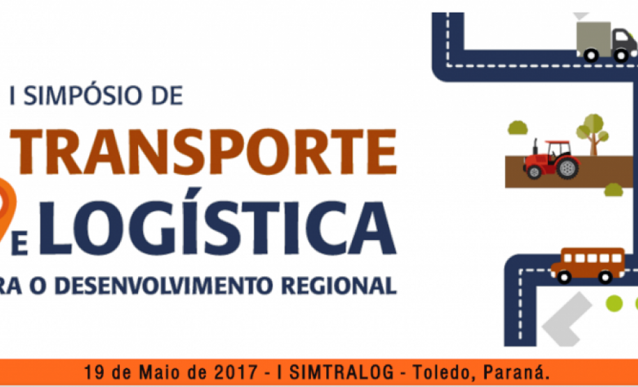 Ferroeste participa de Simpósio de Logística em Toledo Cartaz do simpósio
