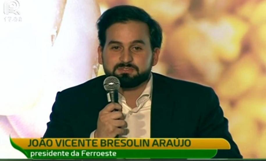 Presidente da Ferroeste no Fórum Mais Milho.