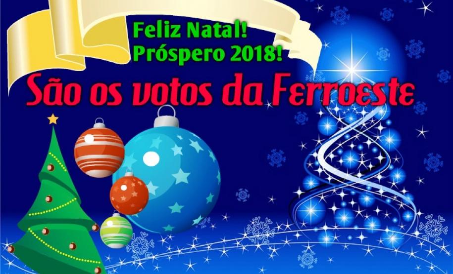 Feliz Natal e Próspero Ano Novo, são os votos da Ferroeste a todos os  internautas | Estrada de Ferro Paraná Oeste .