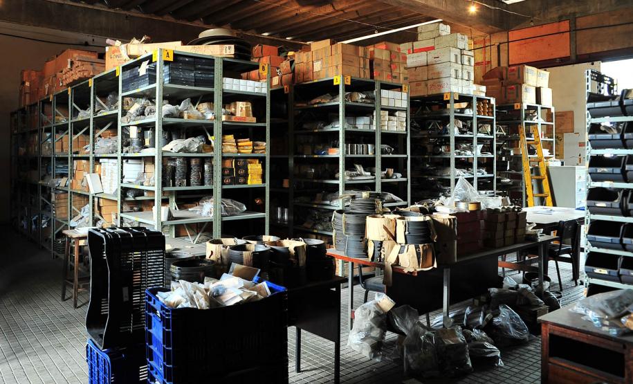 Almoxarifado de peças do DNIT