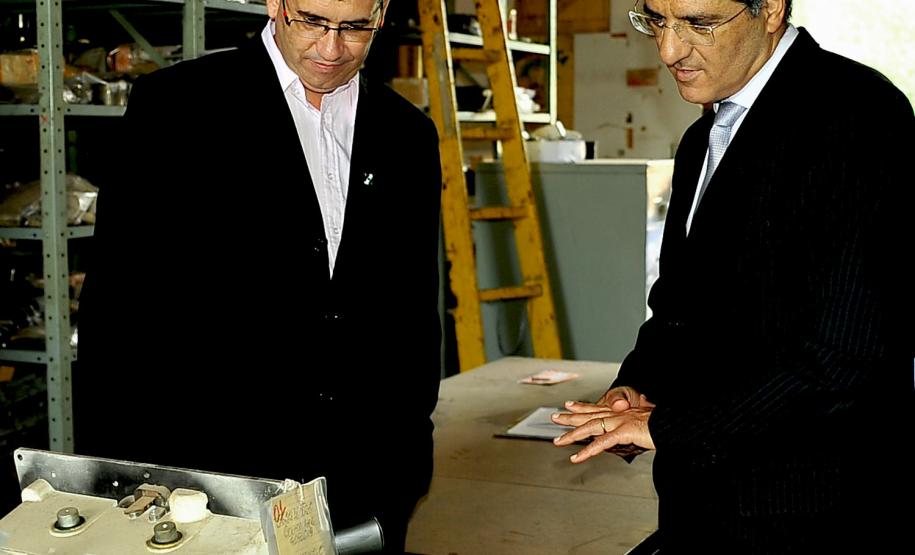 Presidente da Ferroeste e secretário Richa Filho Presidente da Ferroeste e secretário Richa Filho