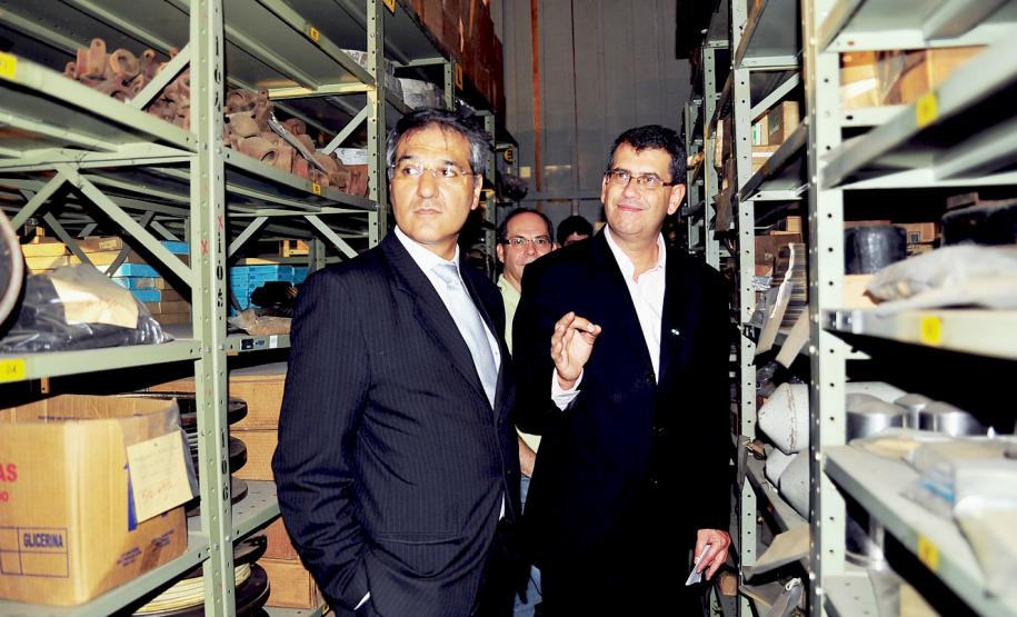 Presidente da Ferroeste e secretário Richa Filho Presidente da Ferroeste e secretário Richa Filho