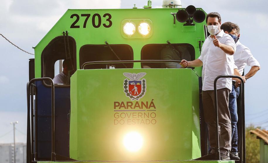 Movimentação de cargas pela Ferroeste cresce 34%, com novo recorde