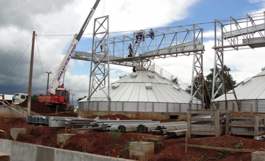 Obras no terminal Obras no terminal
