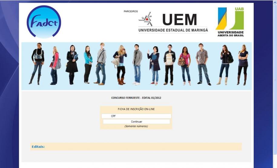 Abertas hoje inscrições para o 
concurso público da Ferroeste